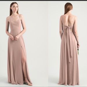 Jenny Yoo whipped apricot dress